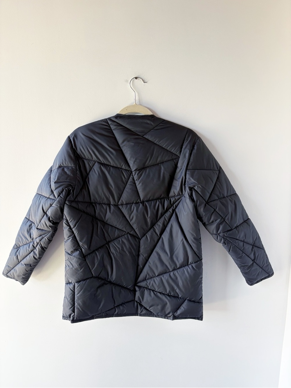 Bearded Goat Hakuba Black Puffer Jacket Quilted Small Winter Cozy Gorpcore Coat View 2